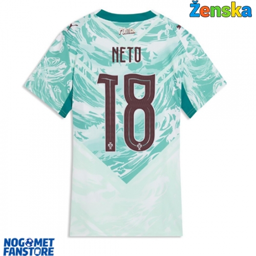 Portugal Pedro Neto #18 Gostujuci Dres za Ženska SP 2026 Kratak Rukav